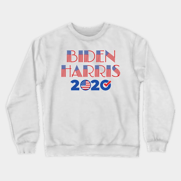 Joe Biden and Kamala Harris 2020 Crewneck Sweatshirt by oskibunde